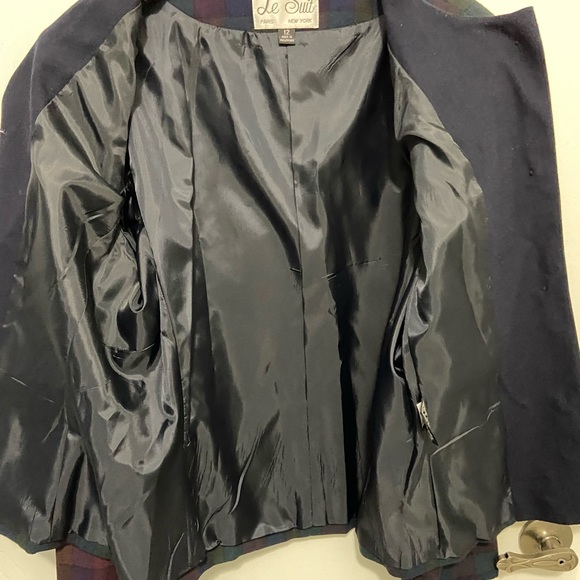 NWT Vintage Le Suit Jacket SZ 12 - Picture 5 of 10